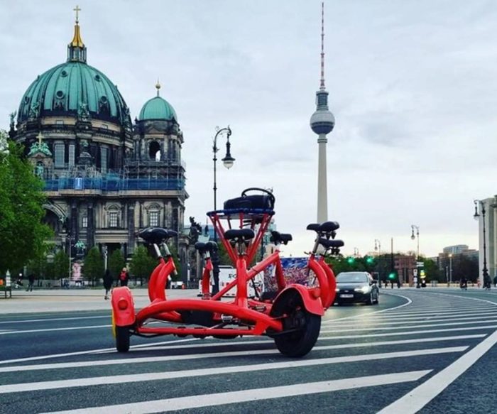 Party And Beer Bike Private Sightseeing Tour Berlin With Pick-Up