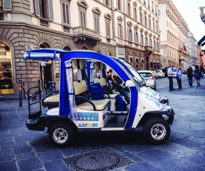 Florence Electric Golf Cart Tour