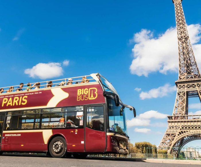 Big Bus Paris Hop-On Hop-Off Tour With Optional River Cruise