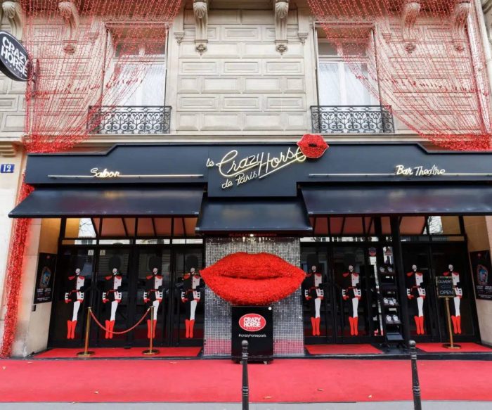 Paris Crazy Horse Cabaret Show With Beverages Including Champagne